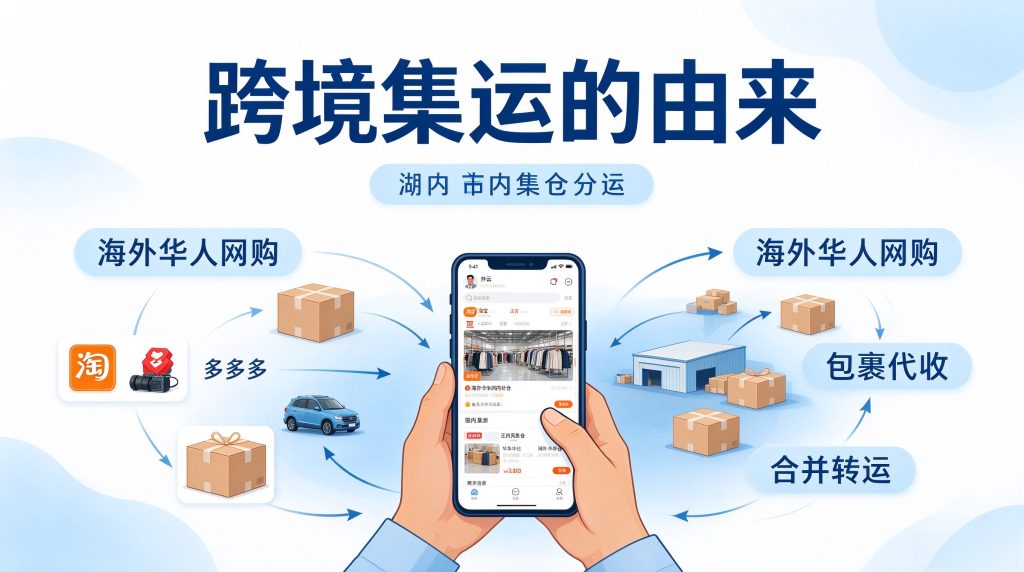 跨境集运的由来