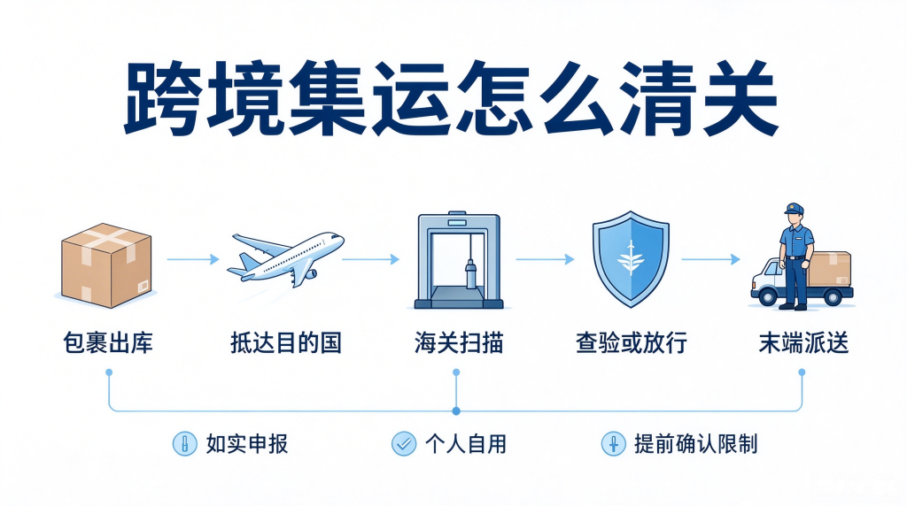 跨境集运怎么清关