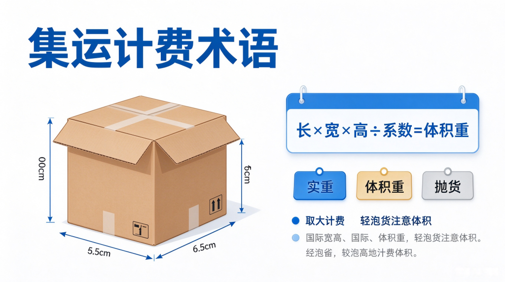 集运计费术语
