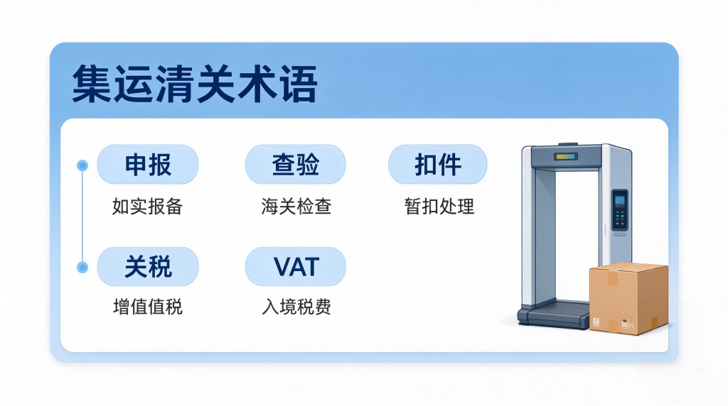 集运清关术语