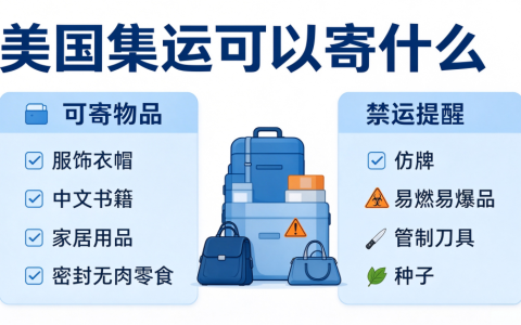 美国集运可以寄什么？寄美国集运禁运物品清单