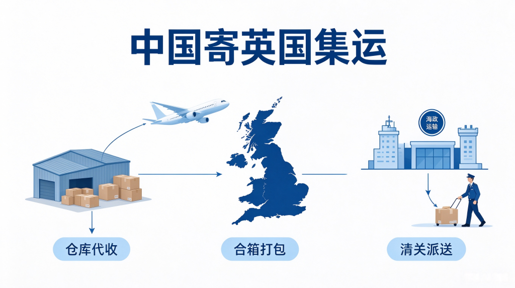 中国寄英国集运