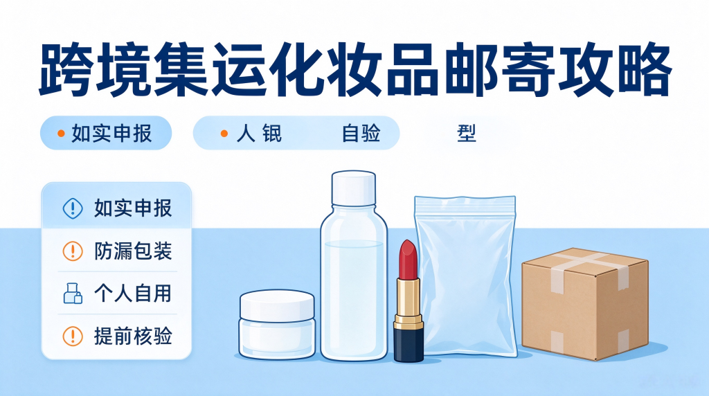 跨境集运化妆品邮寄全攻略