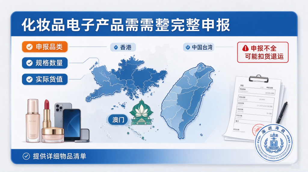 港澳台清关规则调整