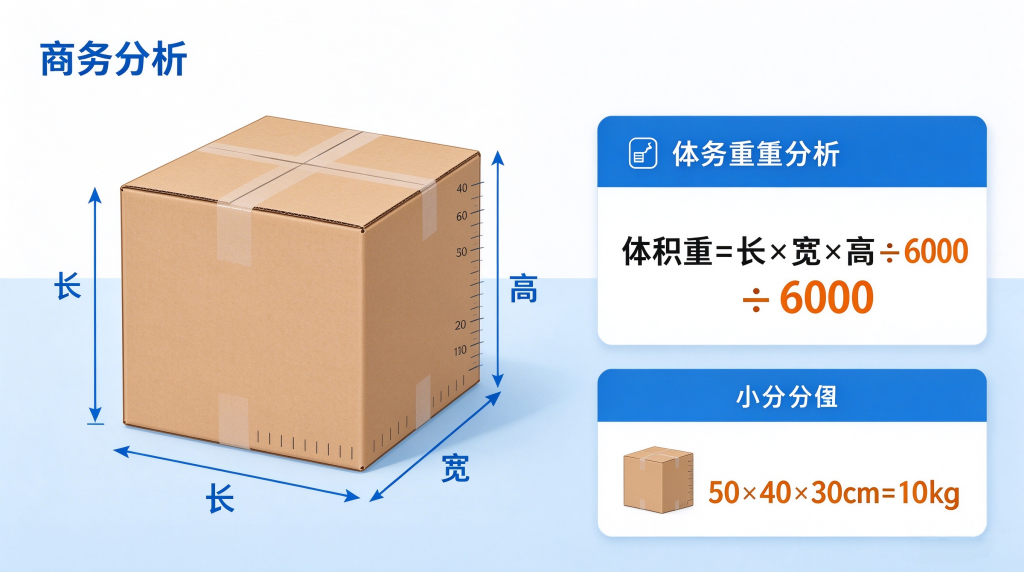 体积重计算