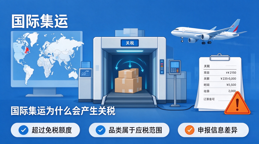 国际集运为什么会产生关税