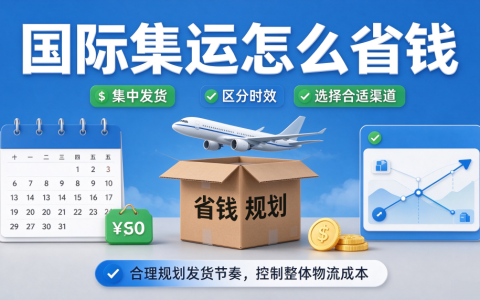 国际集运怎么省钱？从发货节奏开始规划