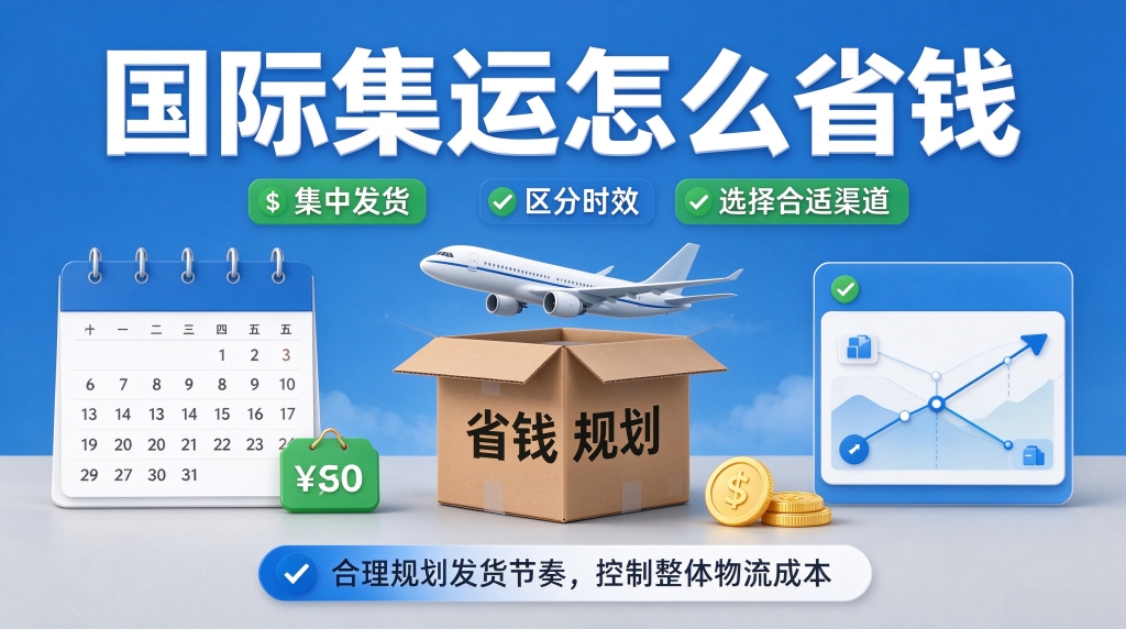 国际集运怎么省钱 从发货节奏开始规划
