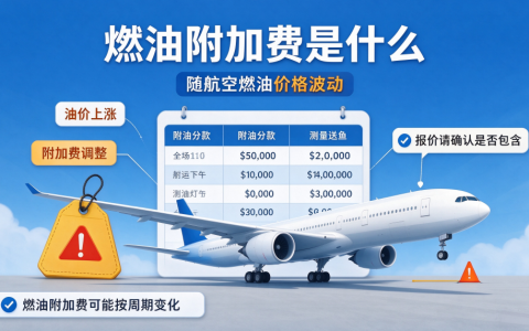 燃油附加费是什么？为什么会变化？