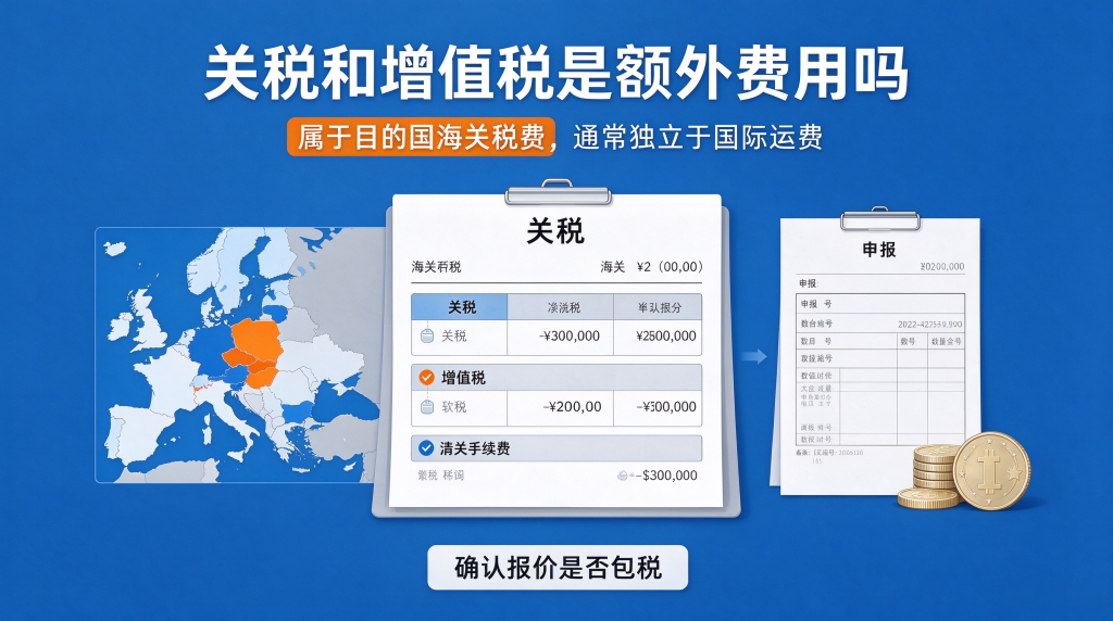 关税和增值税是额外费用吗