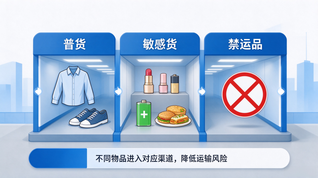 国际集运为什么要做货物分类