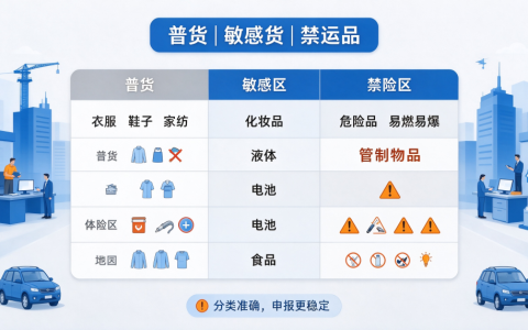 普货、敏感货、禁运品怎么区分？