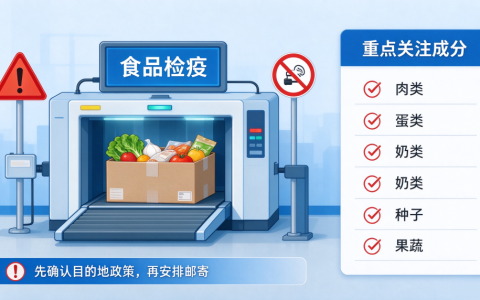食品为什么不能随便寄国际快递？