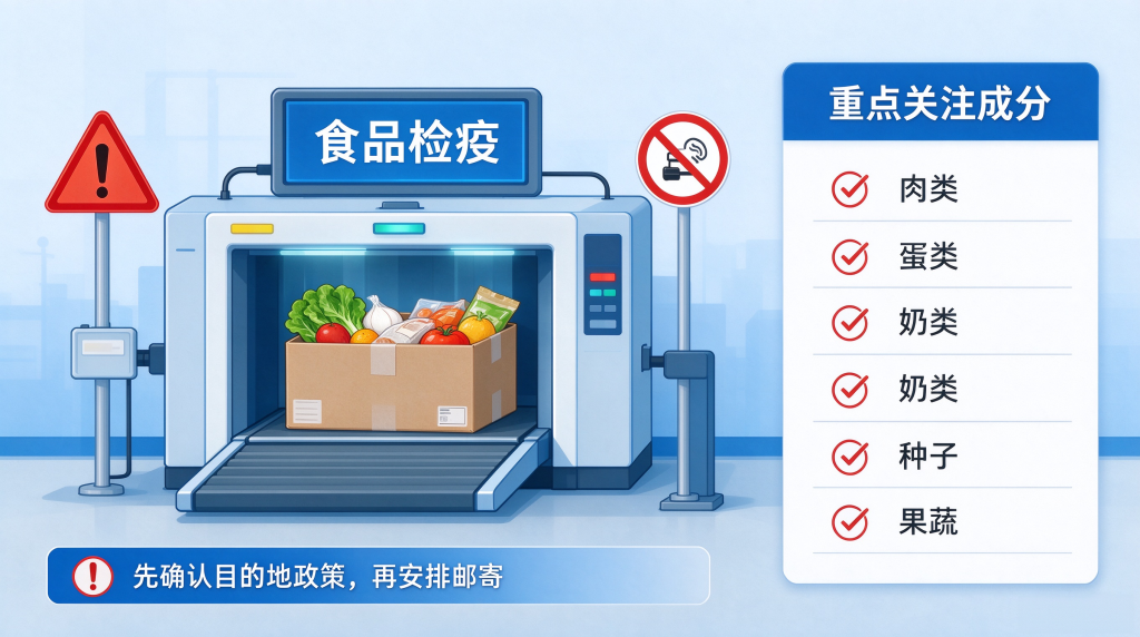 食品为什么不能随便寄国际快递