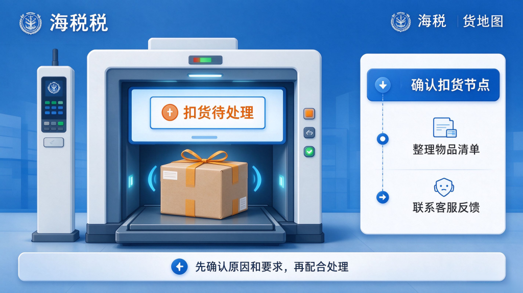 包裹被海关扣了 第一步该做什么