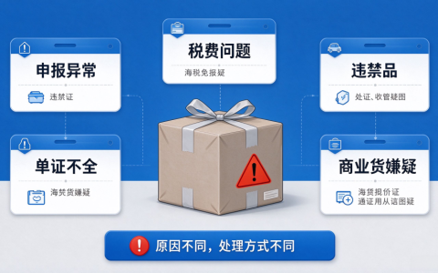 常见扣货原因有哪些？