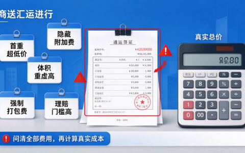 集运报价里有哪些常见坑 低价引流要警惕