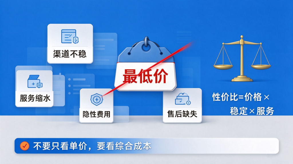 为什么不建议只选最便宜的集运公司