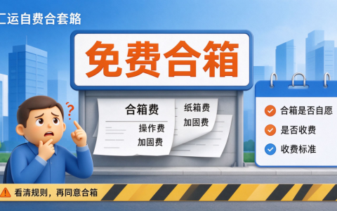 免费合箱套路：其实是强制收费