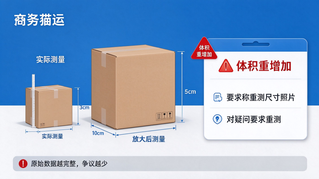 体积重猫腻